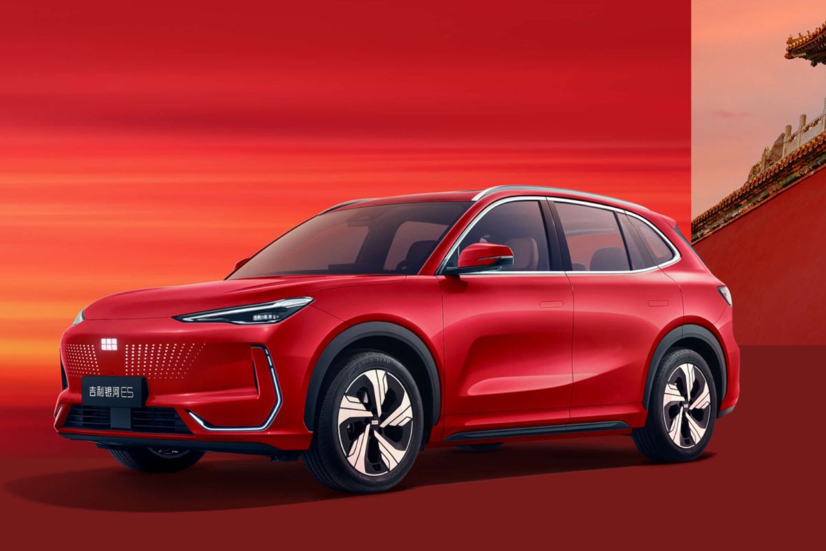 Geely E5 Red